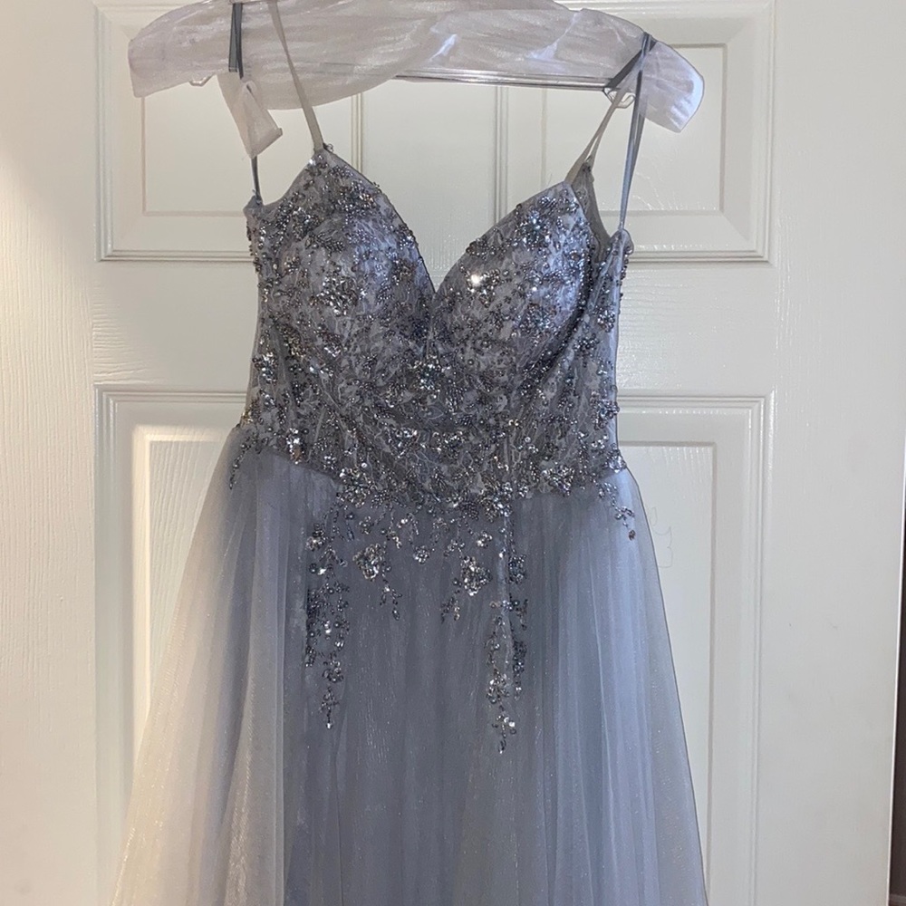 Silver dress